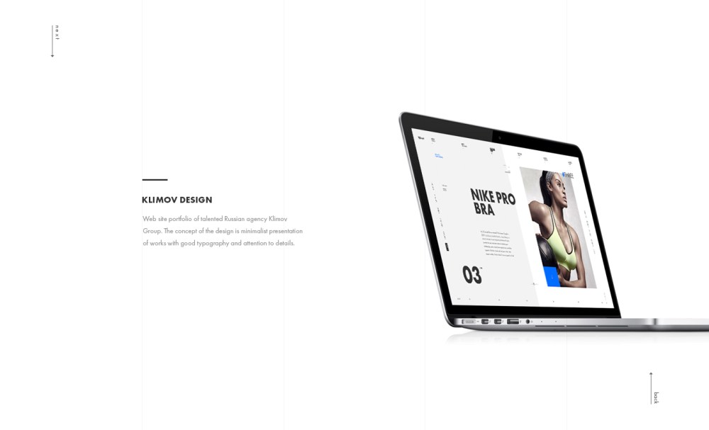 Klimov Design - Website