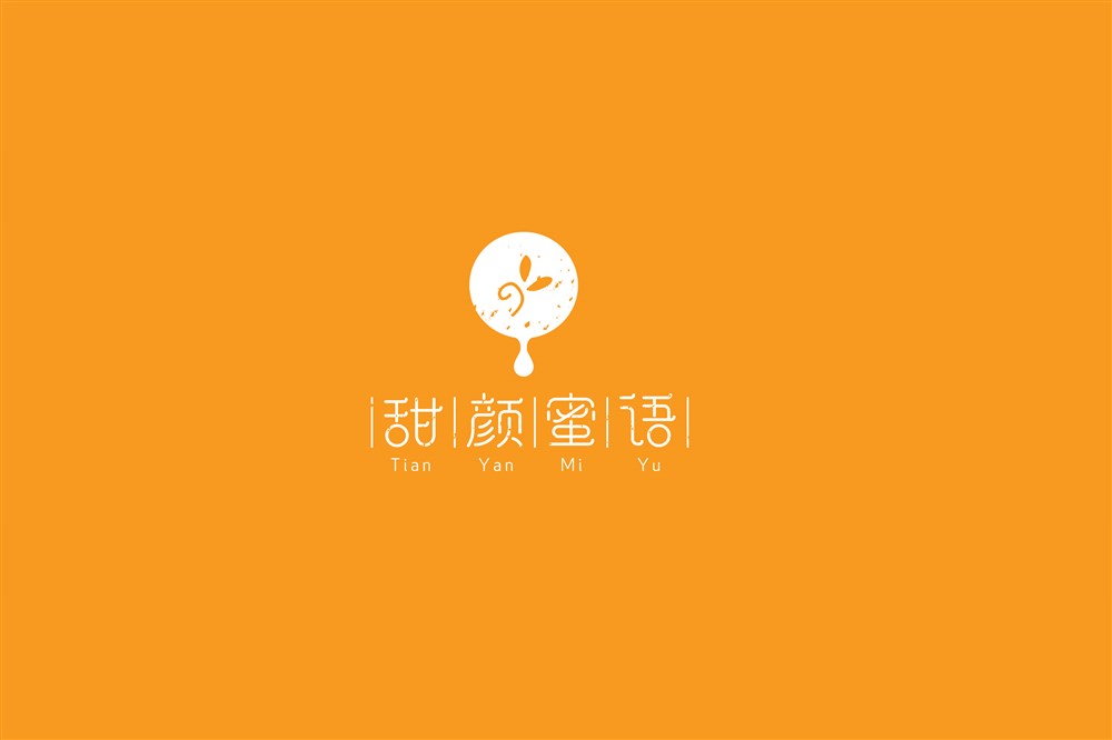 【一日一標(biāo)】食品業(yè)蜂蜜品牌logo設(shè)計—甜言蜜語