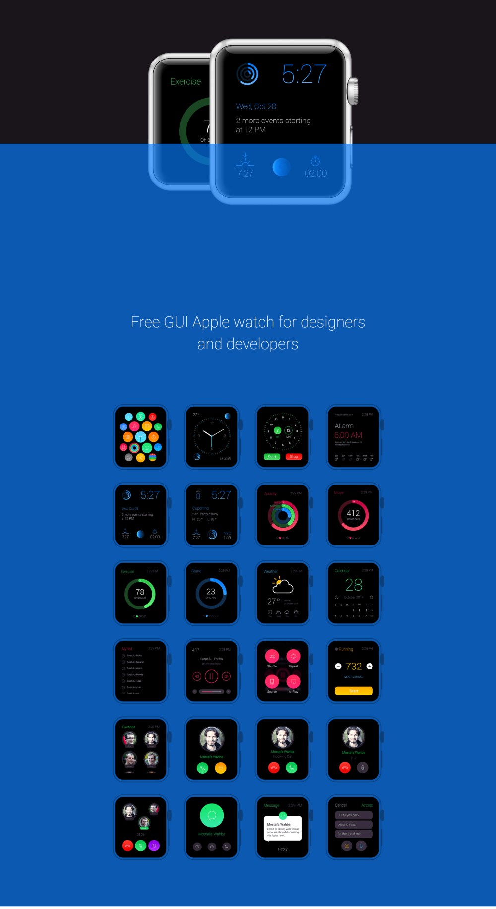 Apple Watch GUI 下載