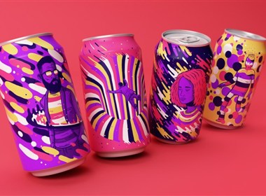 Resonance饮料品牌创意包装设计