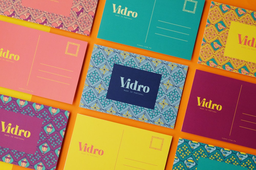 VIDRO 葡萄牙艺术玻璃制品品牌视觉设计
