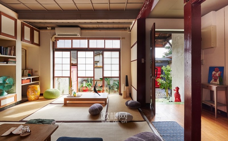 台湾41坪老屋改造成日式温馨居所