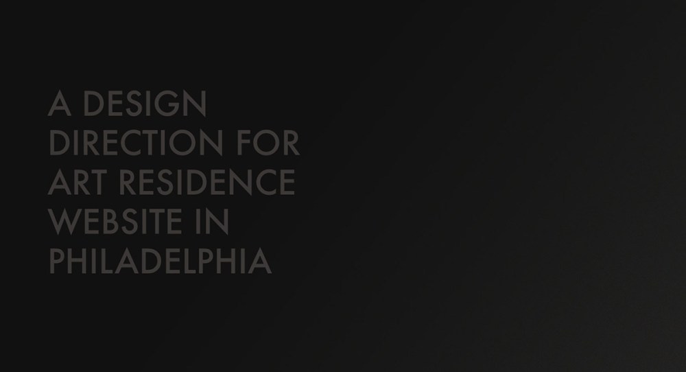 The Art Residence Website