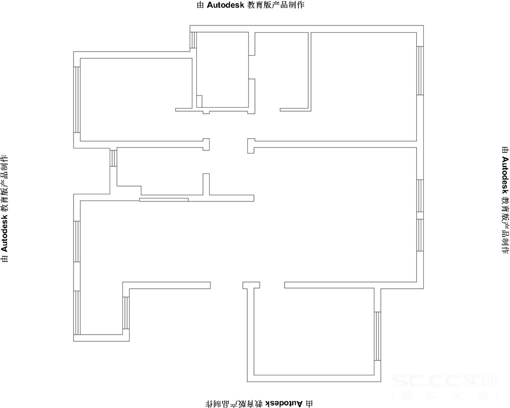 哈爾濱實(shí)創(chuàng)裝飾打造江北萬達(dá)城148平時(shí)尚大氣三居室