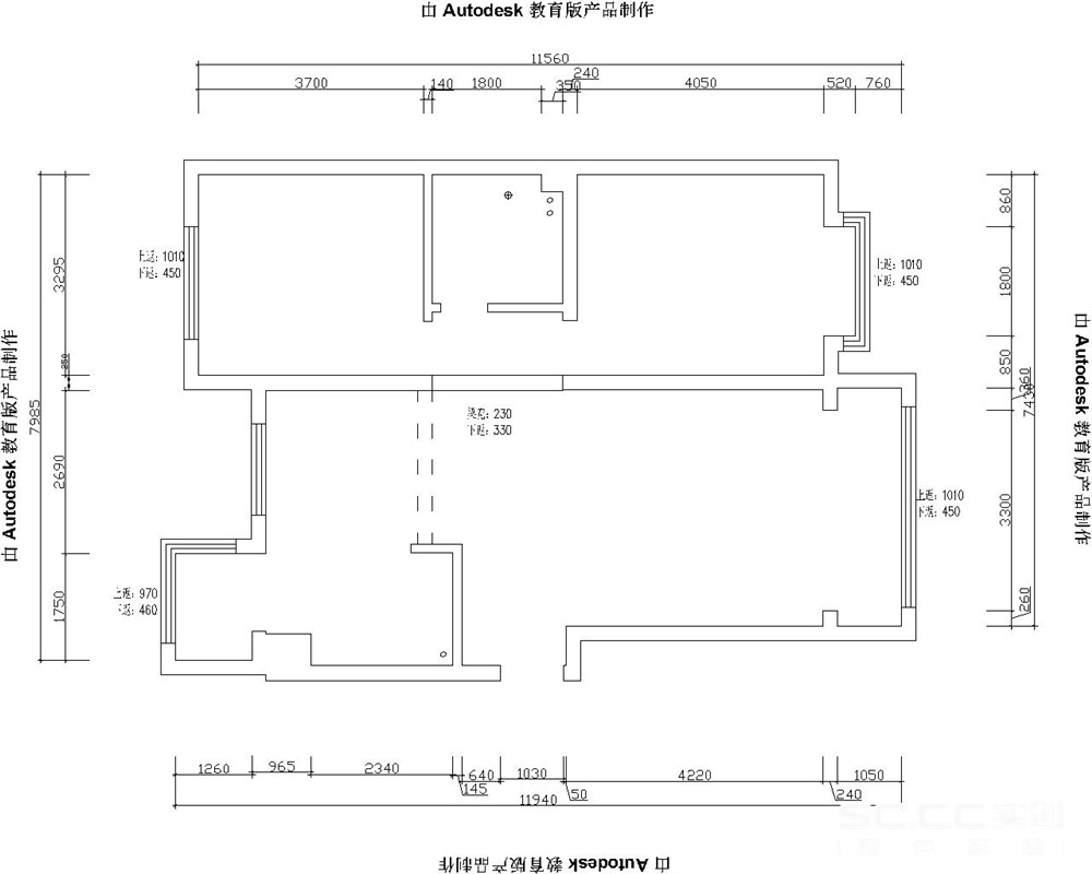 哈爾濱實創(chuàng)裝飾打造翠湖天地117平雅致沉穩(wěn)現(xiàn)代兩居 