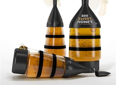 有趣的蜂蜜包装设计