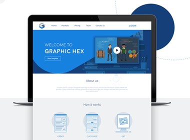 Graphic Hex Website