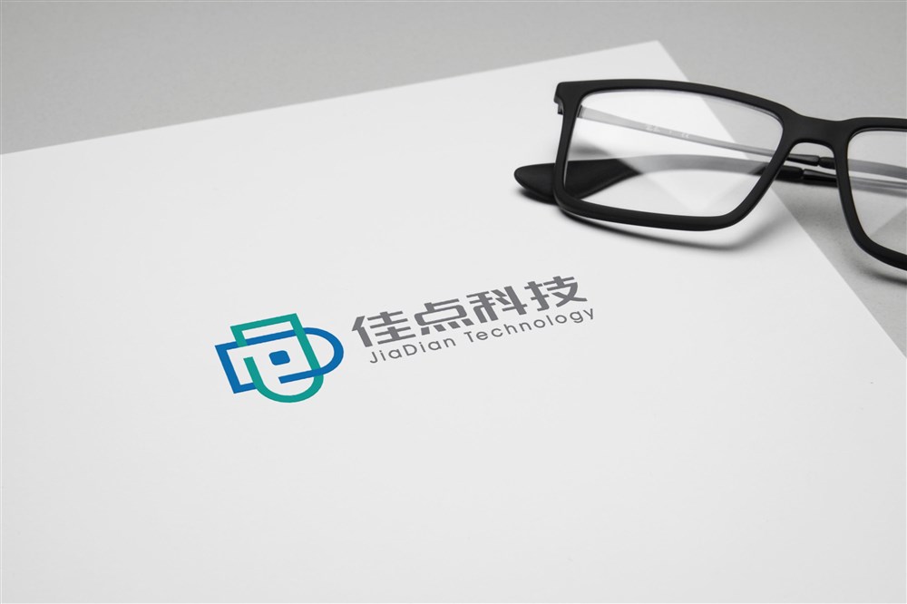 科技公司logo字體設計—佳點科技