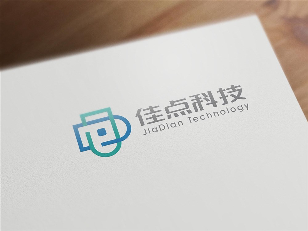 科技公司logo字體設計—佳點科技