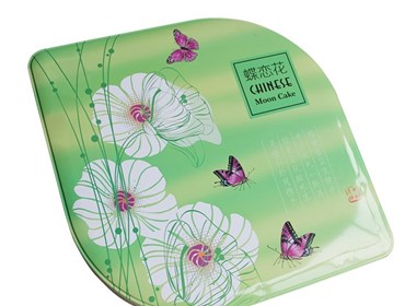 蝶恋花月饼包装盒设计样式