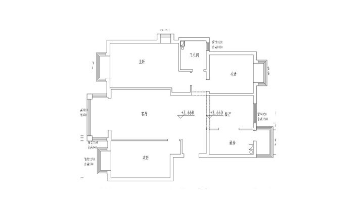 哈爾濱實(shí)創(chuàng)裝飾詮釋觀江國(guó)際110平歐式新古典婚房