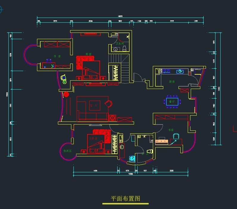 龙发装饰石家庄/星河御城190样板间装修设计作品