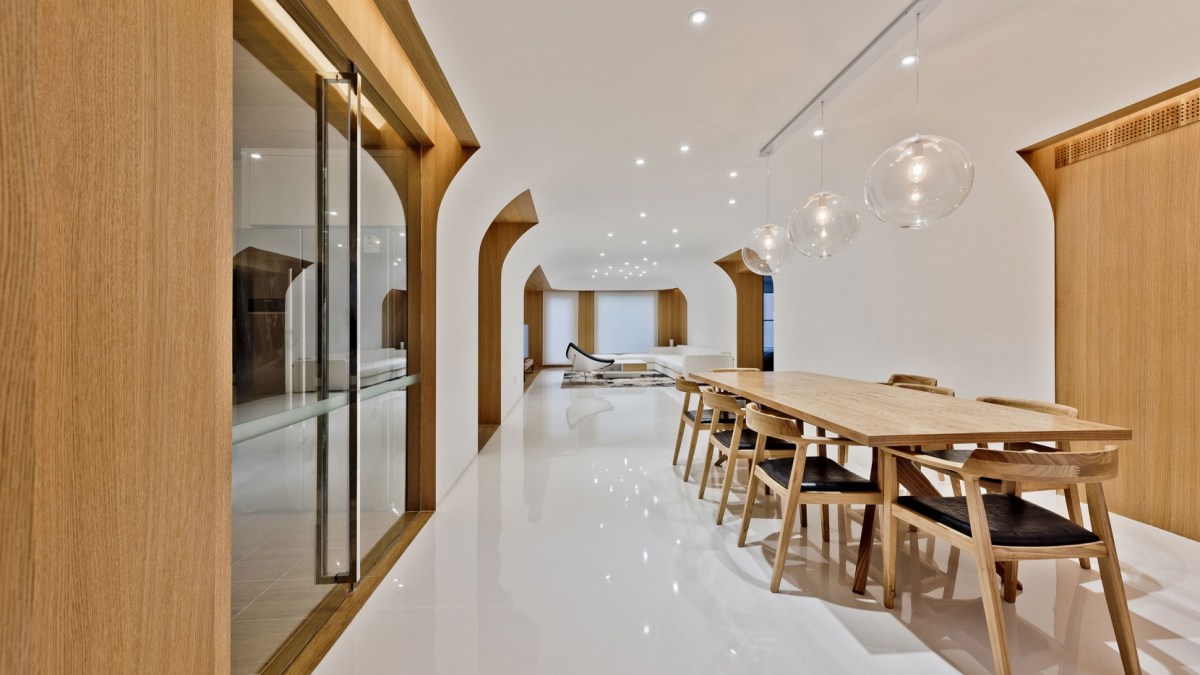 木材思想：海棠别墅在中国北京，由Arch工作室