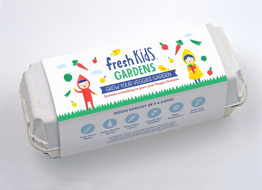 FreshKids兒童食品包裝形象