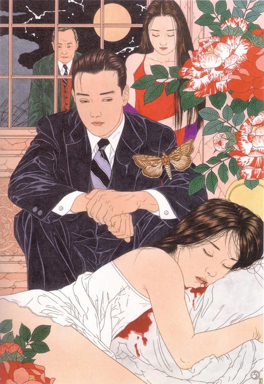 日本绘画作品“男孩的爱”