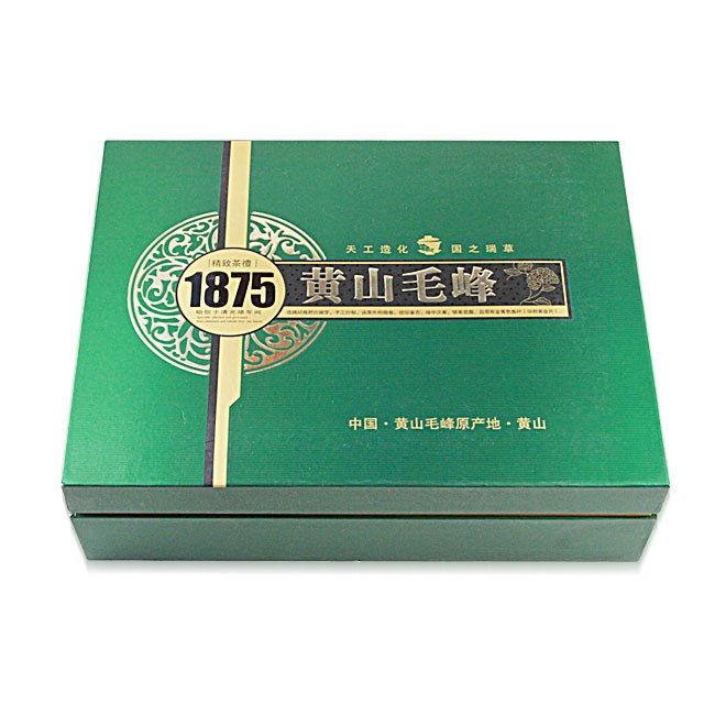 茶叶包装盒定做厂家的绿色茶叶盒设计