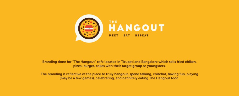 The Hangout咖啡馆品牌视觉设计