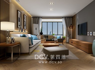 西安最知名的私人住宅-曲江金辉世界城现代简约室内装修设计