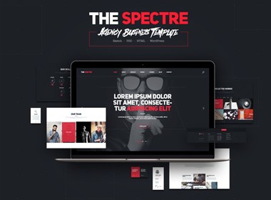 The Spectre网页界面设计
