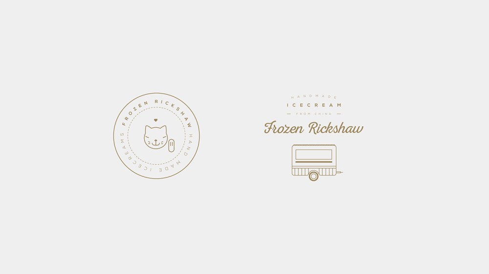 Frozen Rickshaw美食品牌形象设计
