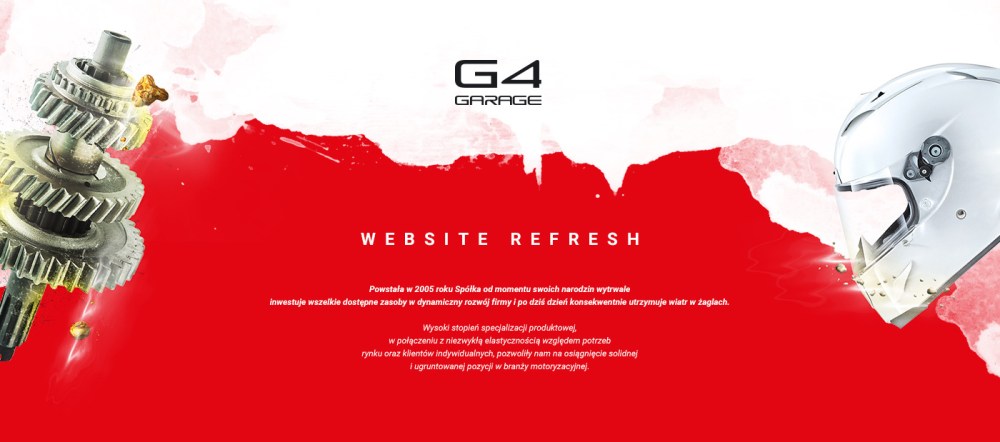G4 Garage汽车润滑油网站
