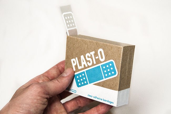 Plast-O创可贴包装设计