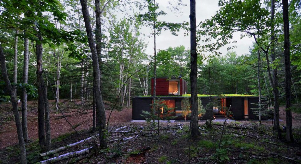 平面设计师之家融合了其自然环境