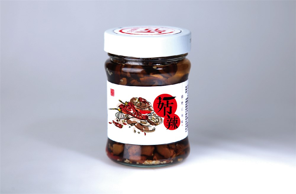 阿素生活-菇酱系列产品包装设计