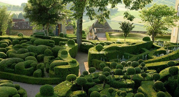 [欧模网] 极富浪漫风情的法国Marqueyssac花园