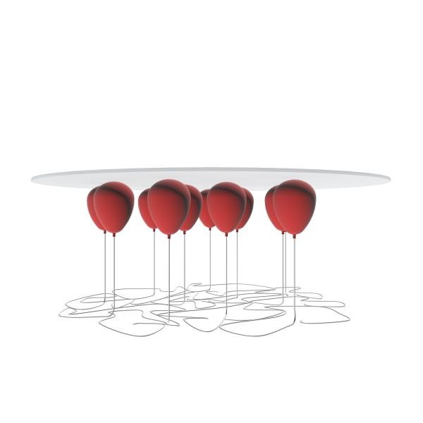 气球咖啡桌设计