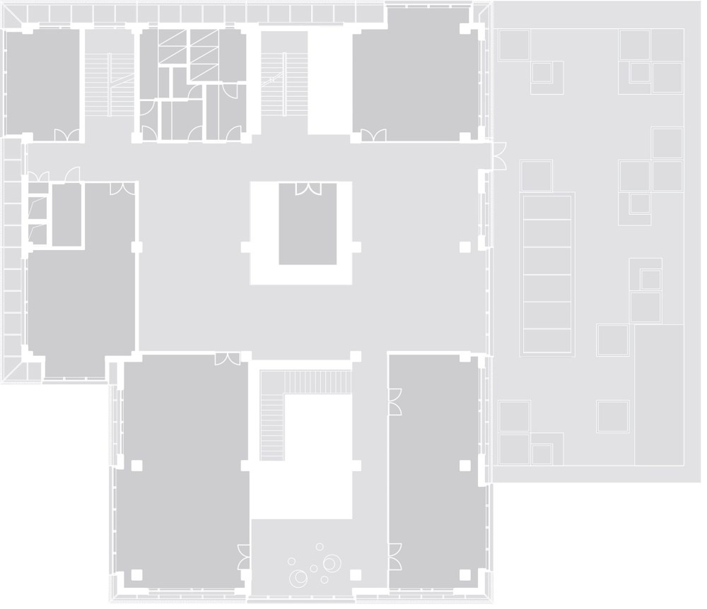 改造由施密特錘拉森建筑師在上海高科技創(chuàng)業(yè)孵化器空間