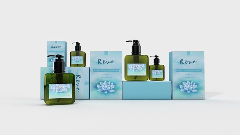 《Rêve》純植物美容品牌包裝