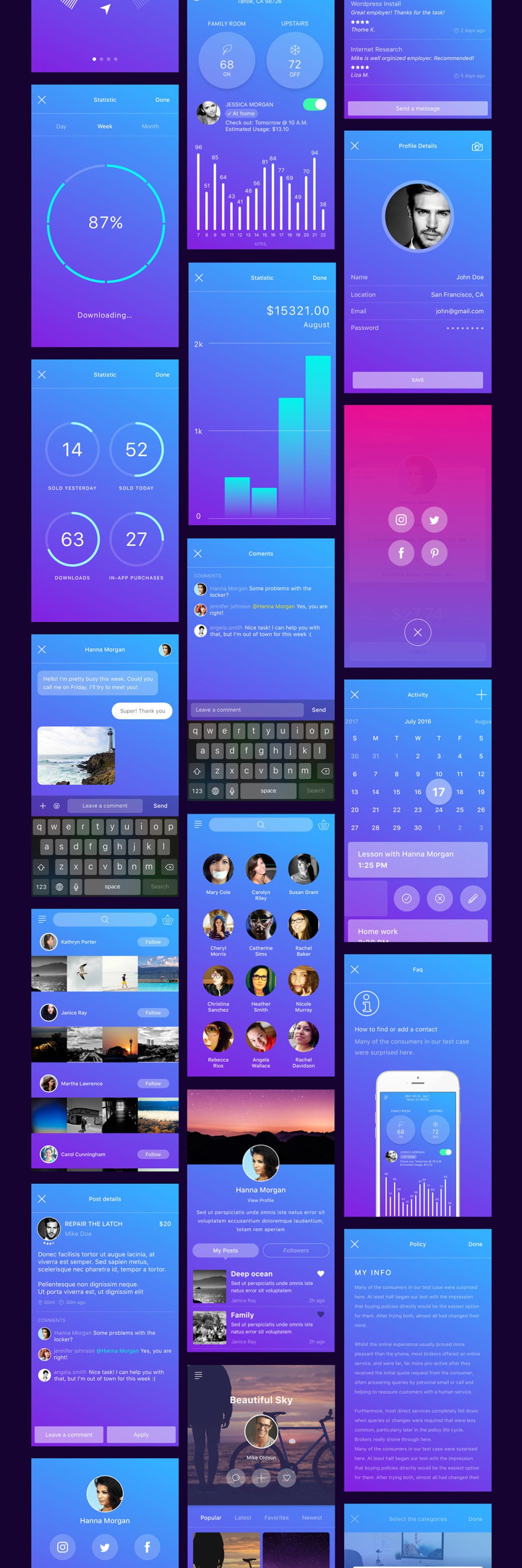 Hello UI Kit（sketch）下載