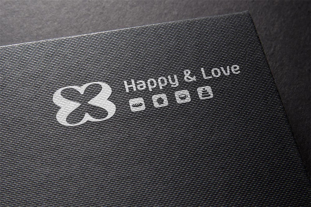 烘焙店logo设计—Happy & Love