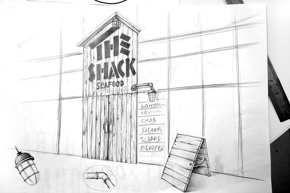 The Shack海鲜 视觉设计