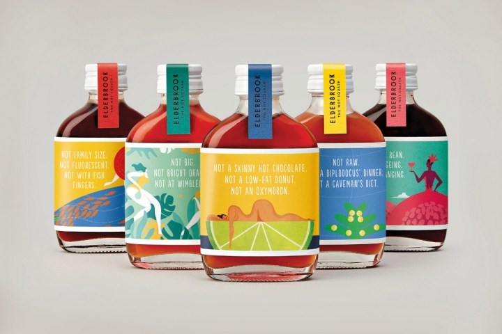 多彩的饮料品牌包装设计 