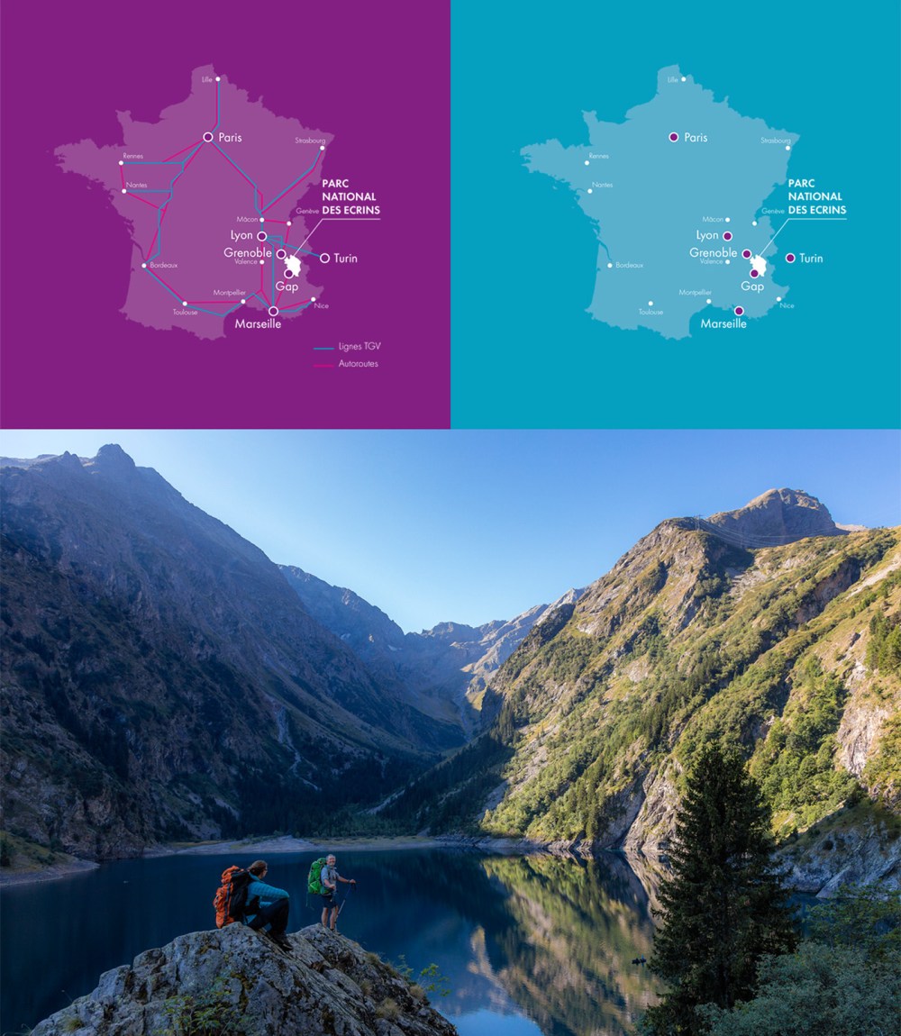 Grand Tour des Ecrins—景區(qū)視覺(jué)設(shè)計(jì)