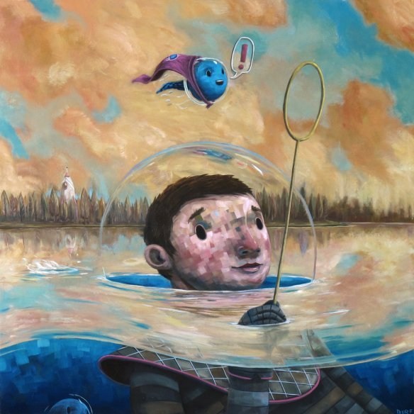 美国艺术家：Nathan Durfee（内森·德菲）超现实主义绘画