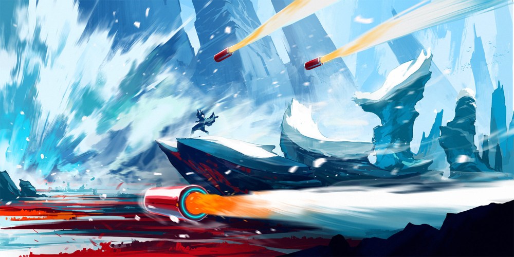 Anton Fadeev  《 決 斗 英 雄（Duelyst）》場景概念設(shè)計(jì)