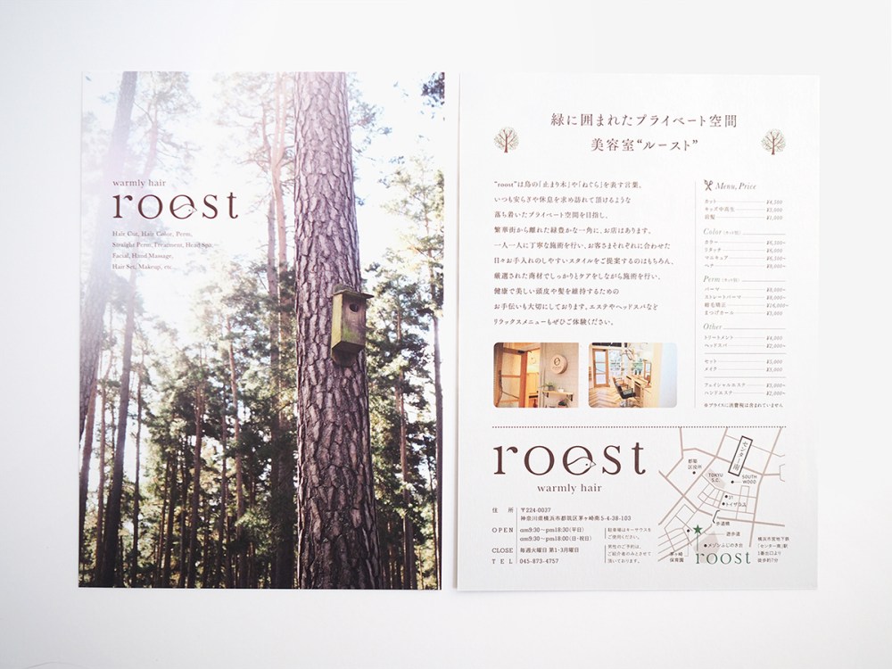 roost 美发造型视觉设计