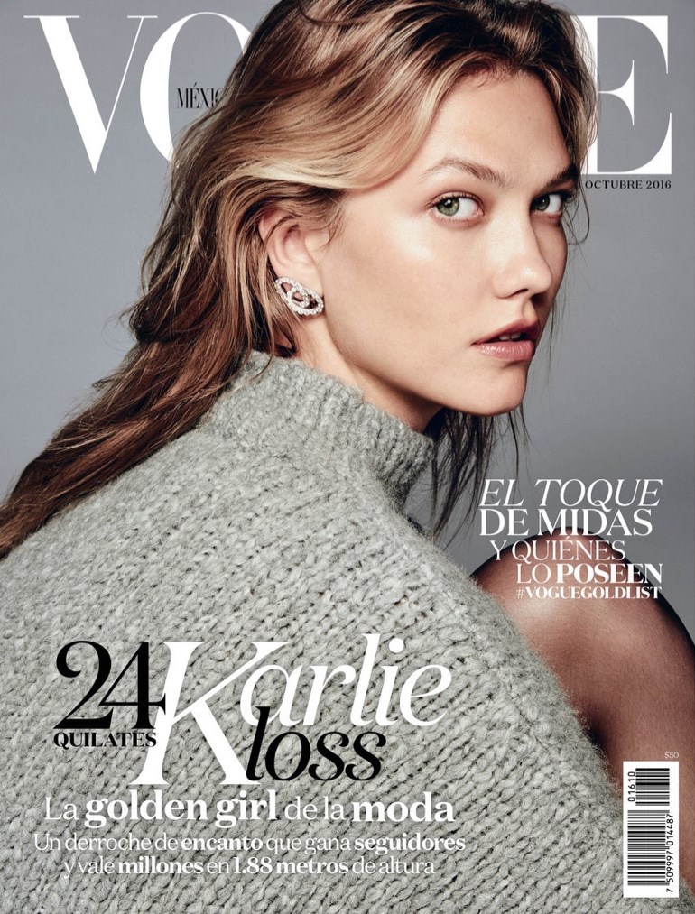 Karlie Kloss on Vogue Mexico October 2016 Cover