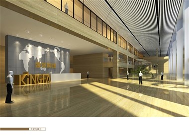 Kingfa 金发科技展厅设计效果图