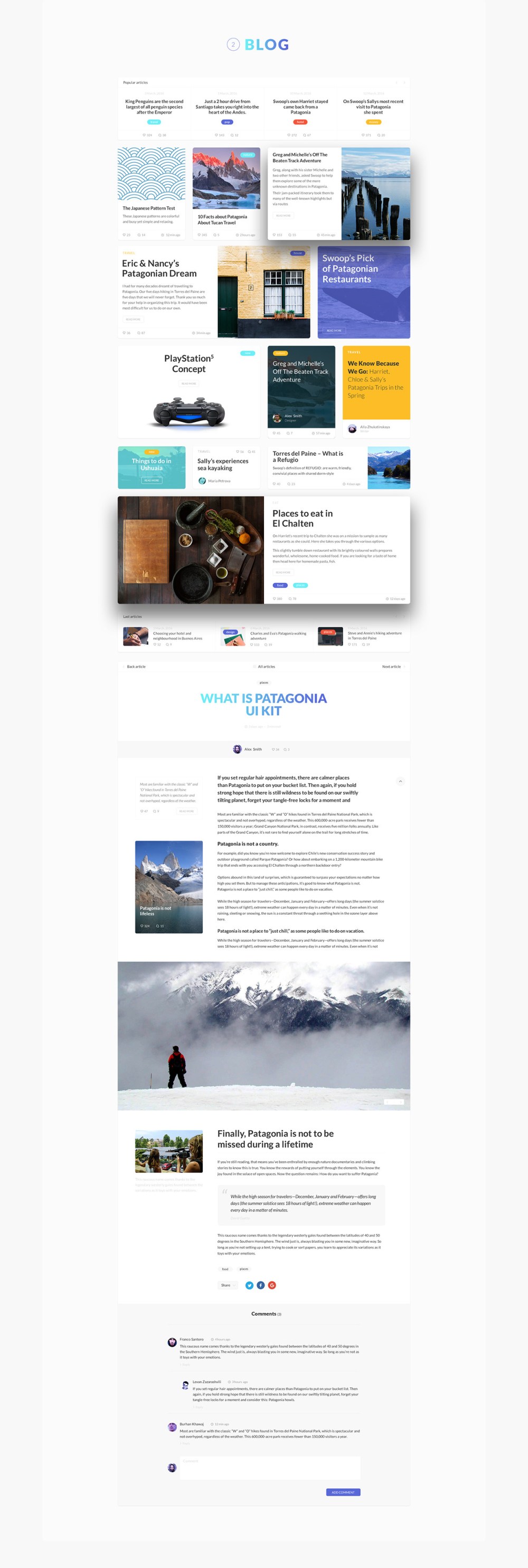 Patagonia UI Kit