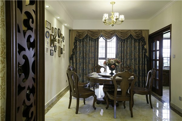 四房两厅160平米长沙宏聚地中海新古典风格装修