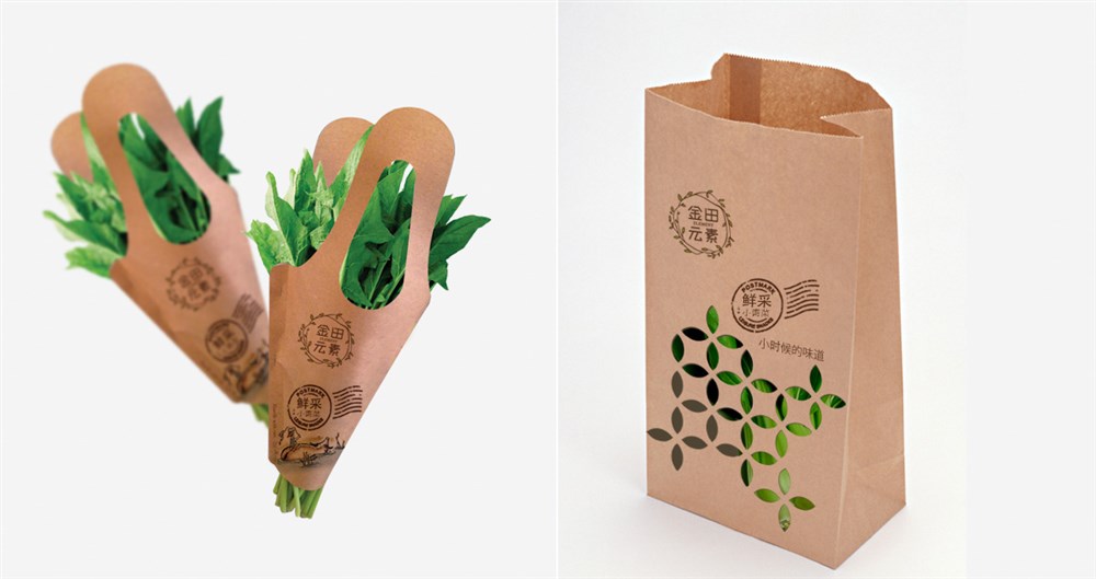 金田农业品牌设计|绿色、健康、回归自然