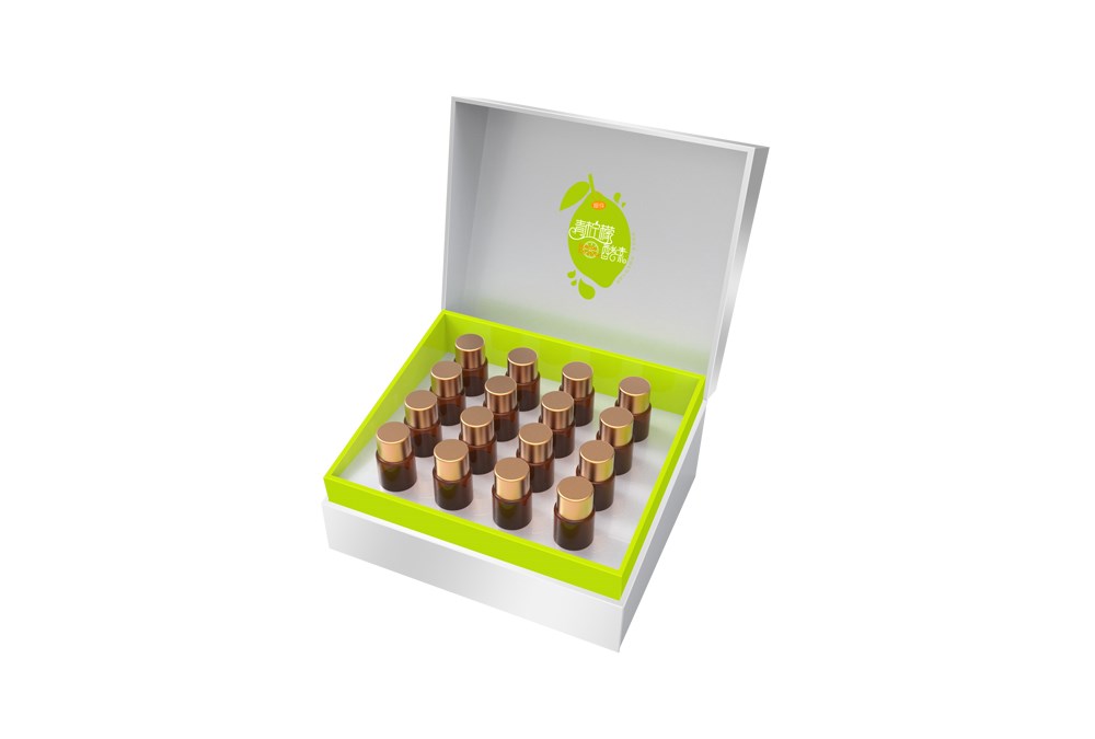 青柠檬酵素包装盒 保健品包装盒-南京首熙包装