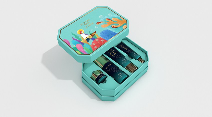 《水密码》四周年店庆限量礼盒设计