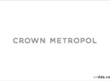 crown metropol酒店品牌形象设计