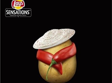 Lay's Sensations Chips 薯片广告