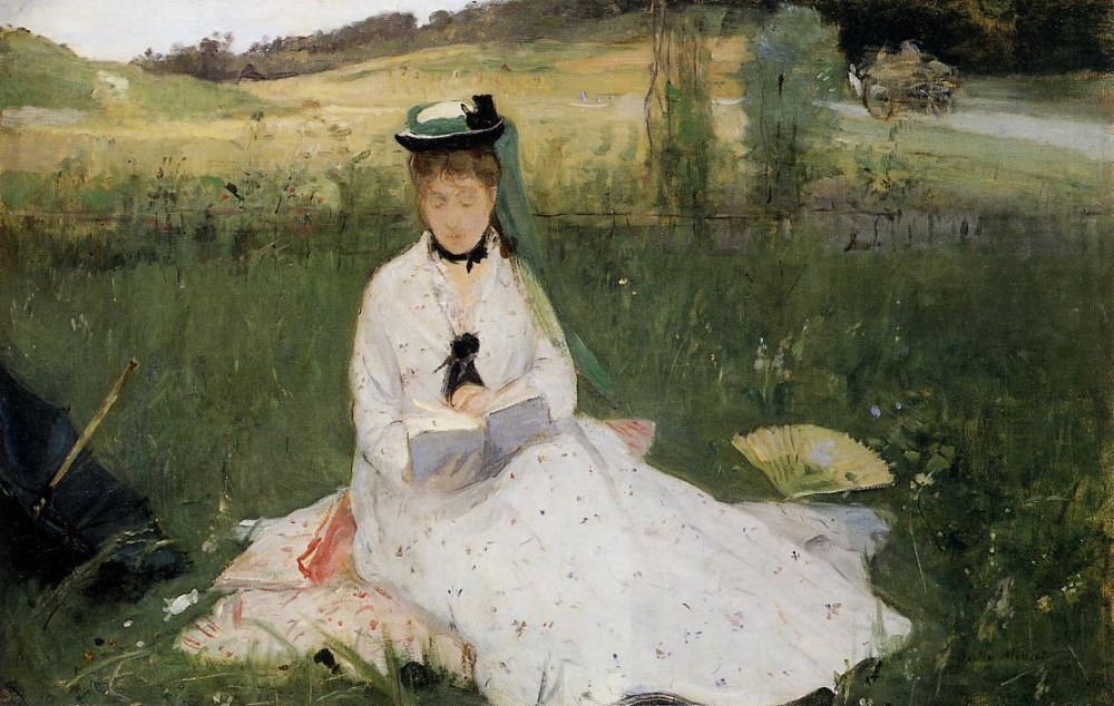 法国画家贝尔特·莫里索(Berthe Morisot)油画作品欣赏